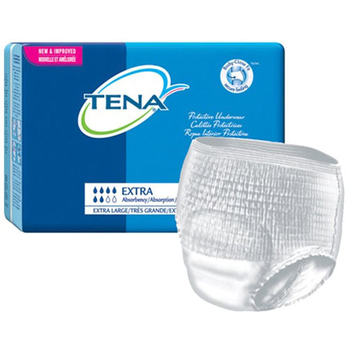 TENA Extra Absorbency Protective Underwear X-Large 55" - 66"