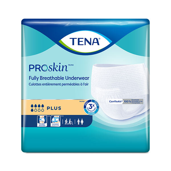 TENA Protective Underwear Plus, Small, 25"- 34"