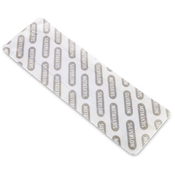 Silverlon Island Wound Dressing, 4" x 12"