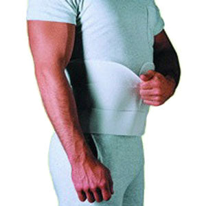 White, Lg (46"-62") Three Panel Surgical Binder 1 Each