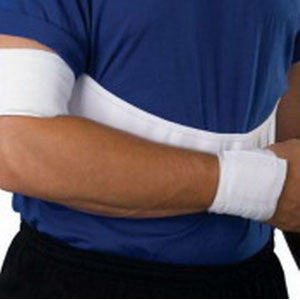 Xl (42"-48") White, Male Elastic Shoulder Immobil. 1 Each