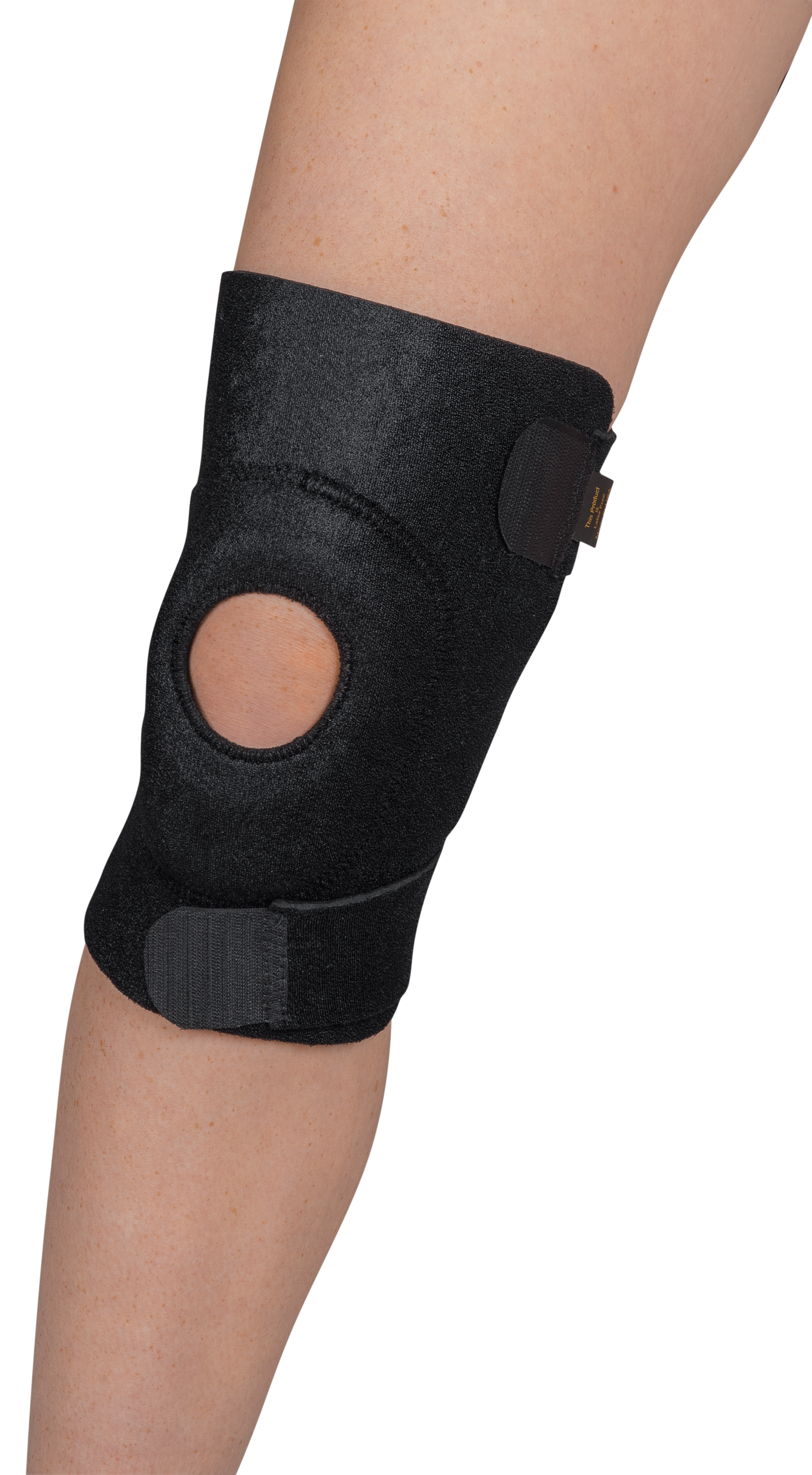 Leader Neoprene Reinforced Patella Knee Wrap, Universal 1 Each