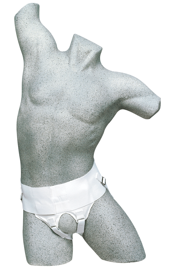 Leader Hernia Belt, Unisex, White, Small 1 Each