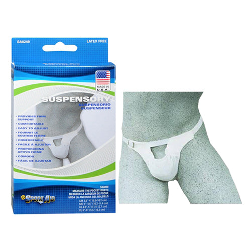 Sport Aid Suspensory with Elastic Waist Band, Medium, 4" x 4.5" 1 Each