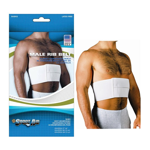 Sport Aid Rib Belt, Male, 6" 1 Each