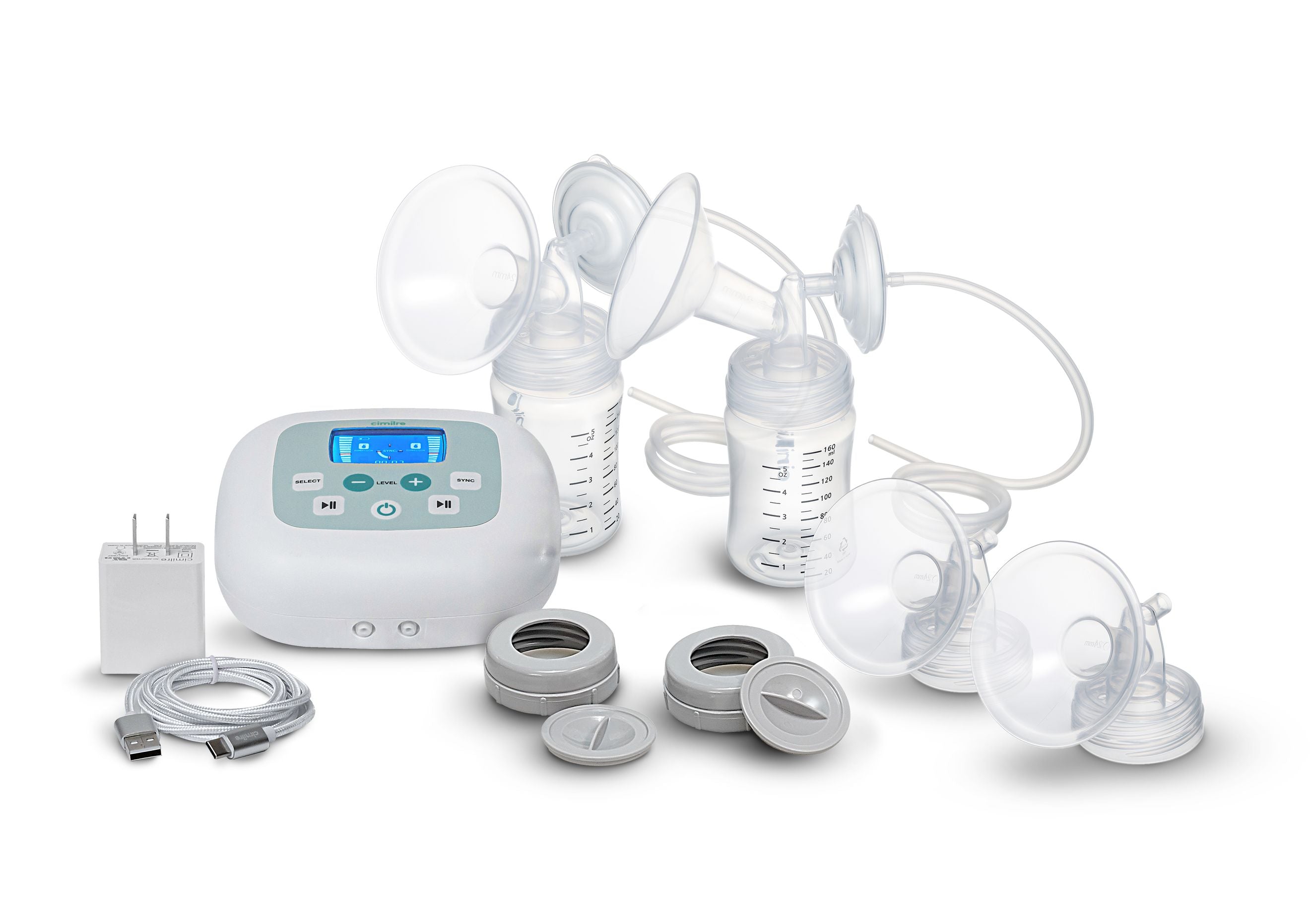 Cimilre S5+ Dual-Motor Rechargeable Breast Pump 1 Each