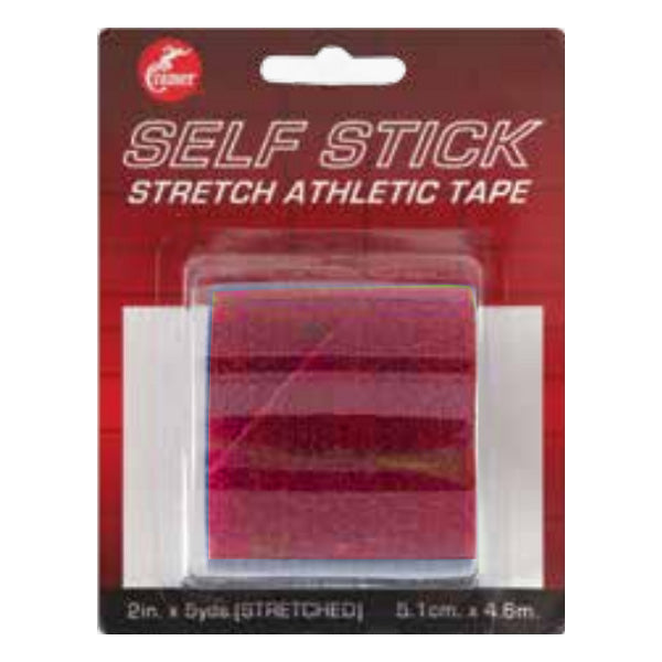 Cramer Self Stick Athletic Tape, 2" x 5 Yards, Red 1 Each