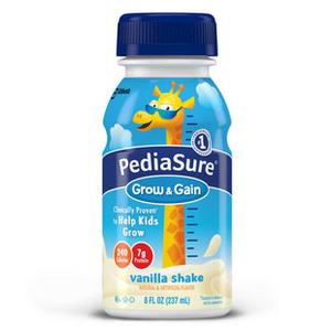 Pediasure Grow & Gain Vanilla Retail 8 oz. Bottle