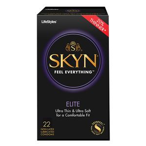 LifeStyles Skyn Feel Everything Elite Contraceptive Condom, 22 Count