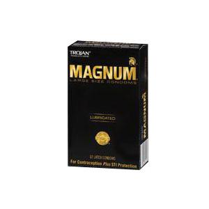 Trojan Magnum Lubricated Condoms
