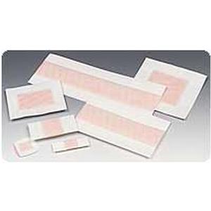 Ferris PolyMem QuadraFoam Island Hydrogel Dot Dressing, 2" x 2" with 1" x 1" Pad