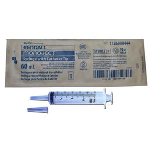 Kendall Monoject SoftPack Syringe with Catheter Tip