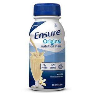 Ensure Homemade Vanilla Shake Retail 8oz. Bottle
