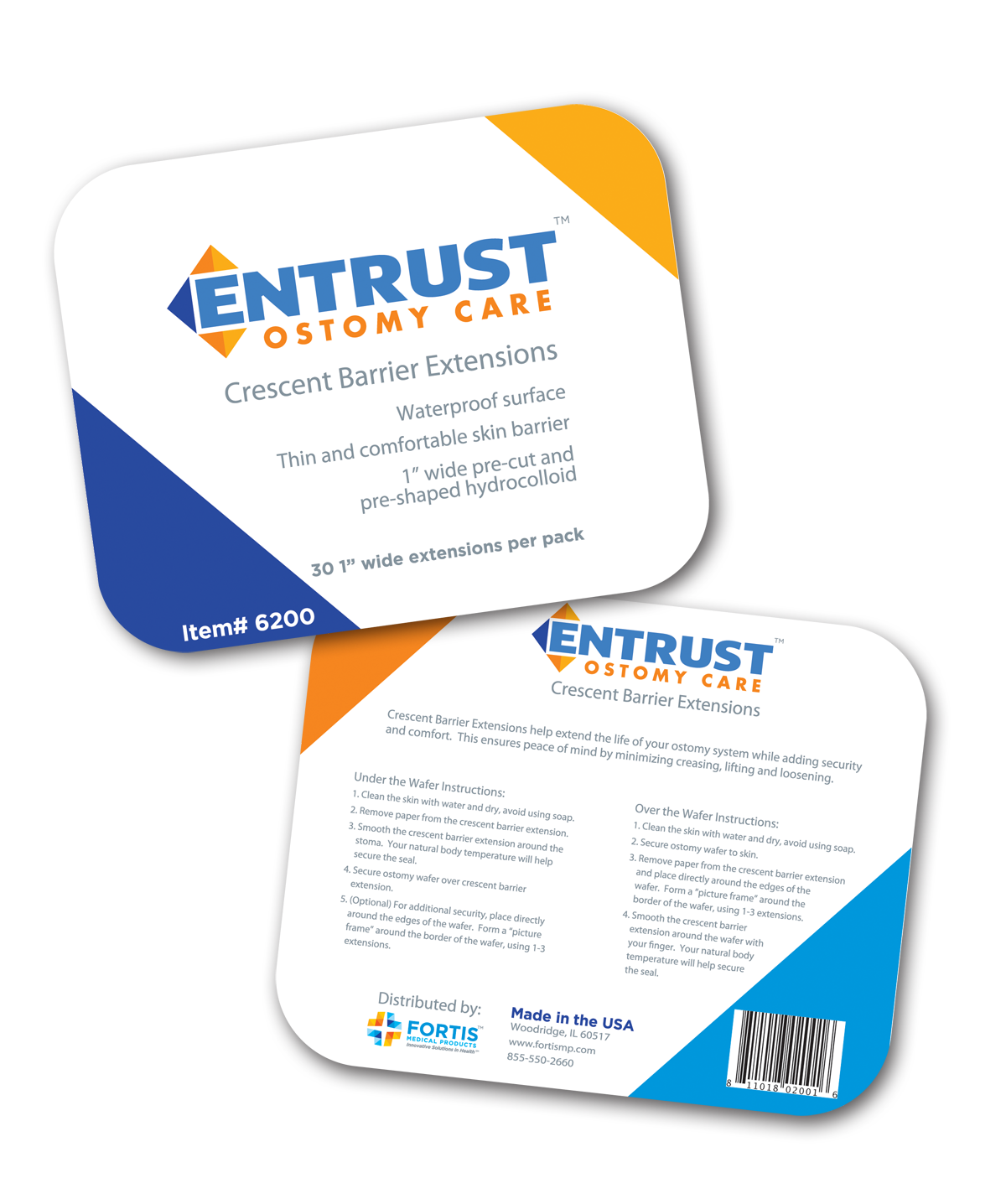 Entrust Crescent Barrier Extensions 30 Box