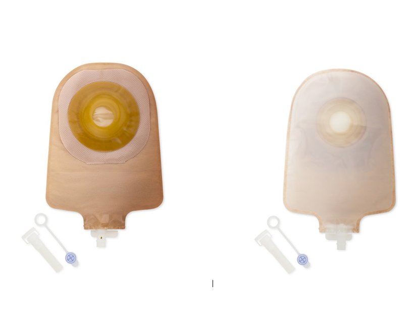 Hollister Premier Series One-Piece Urostomy Pouch with Convex Flextend Barrier, Tape & Belt Tabs