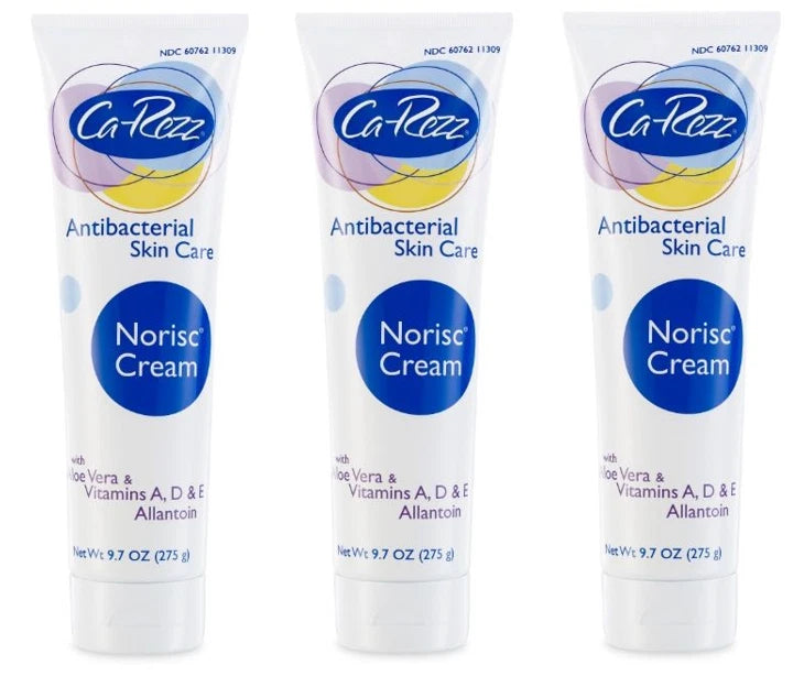 NoRisc Antibacterial Cream 9.7 Oz Tube (Pack of 3)