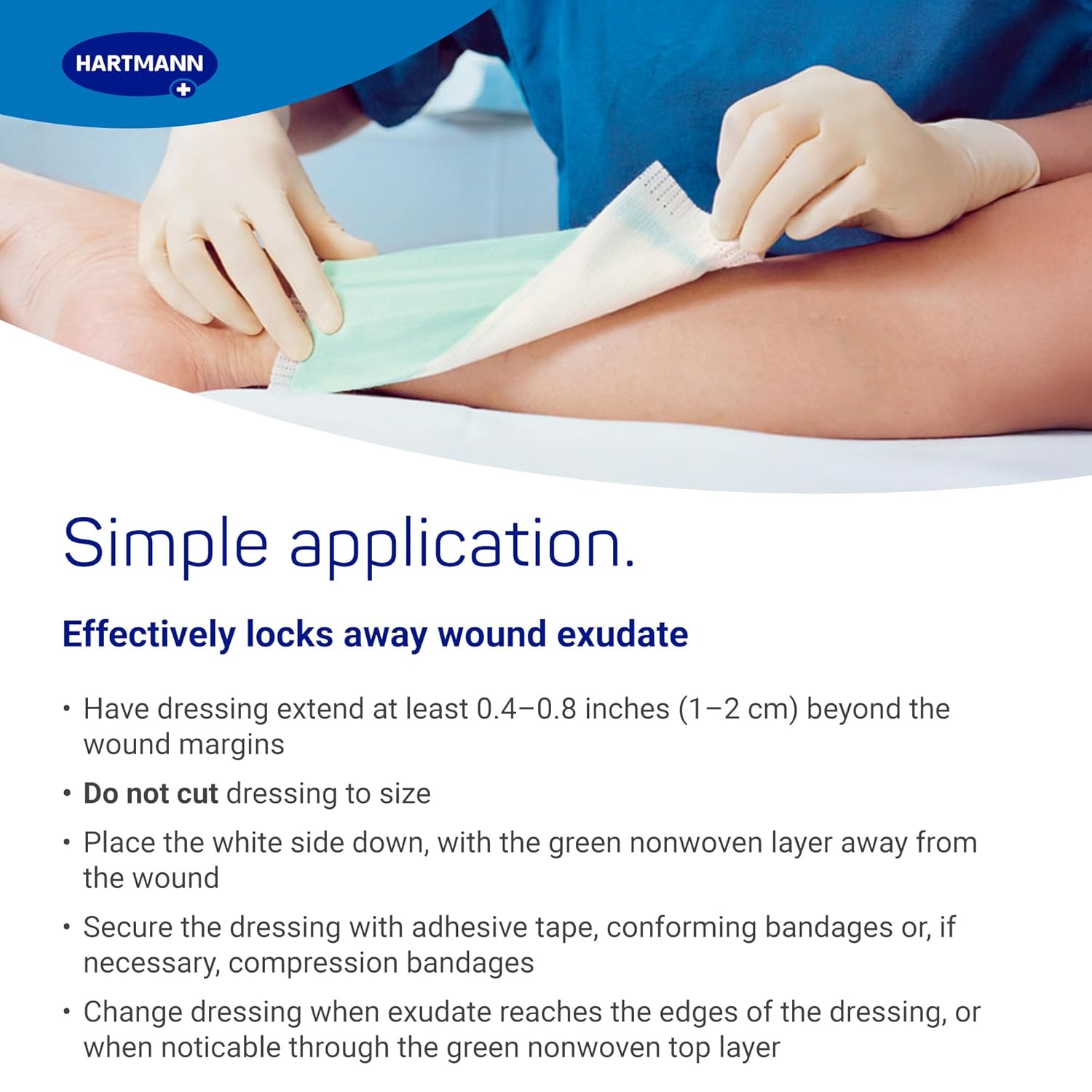 Hartmann Zetuvit® Plus Superabsorbent Dressing Non Adhesive Pad Box of 10